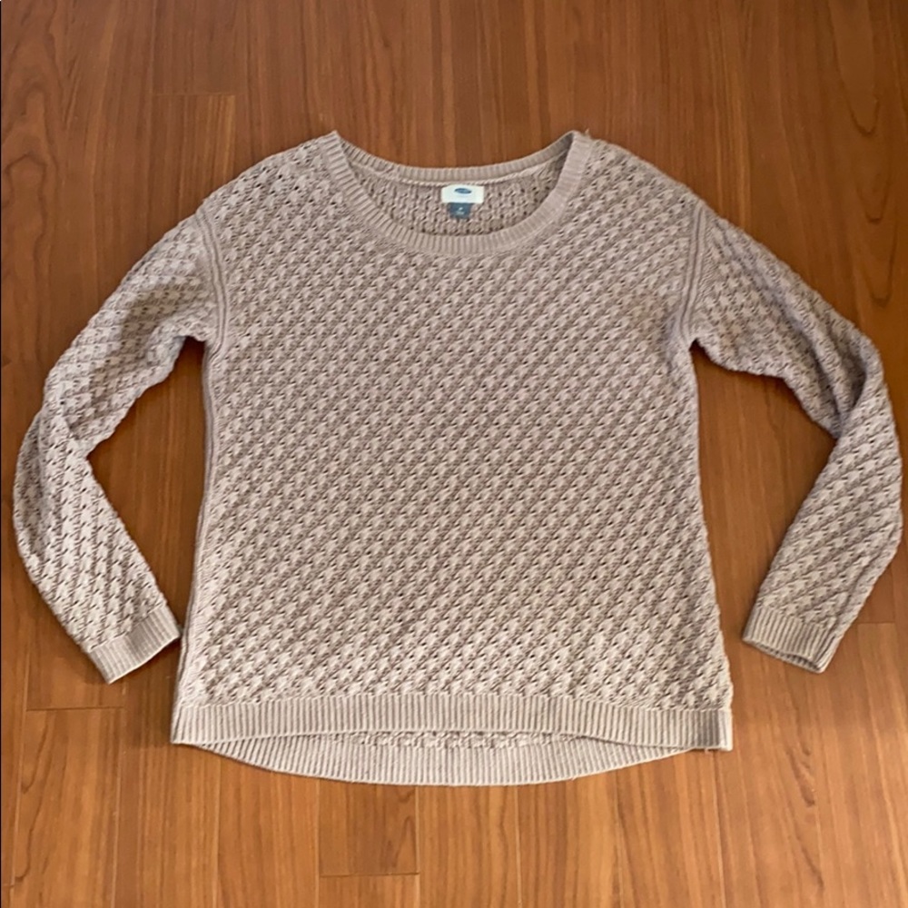 Dusty pink Old Navy sweater